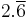 2.\overline{6}