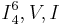 I{}^6_4, V, I