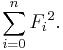 \sum_{i=0}^n {F_i}^2.