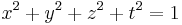 x^2%2By^2%2Bz^2%2Bt^2=1