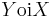 Y \mathbf{\operatorname{oi}} X