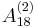 {A}_{18}^{(2)}