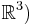 \mathbb{R}^3)