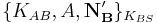 \{K_{AB}, A,\mathbf{N_B'}\}_{K_{BS}}