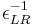 \epsilon_{LR}^{-1}