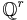 \mathbb Q^r