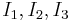 I_1,I_2,I_3