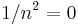 1/n^2=0