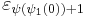 \varepsilon_{\psi(\psi_1(0))%2B1}