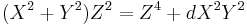 (X^2%2BY^2)Z^2=Z^4%2BdX^2Y^2