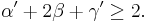  \alpha' %2B 2\beta %2B \gamma' \geq 2. 