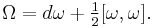 \Omega=d\omega %2B\tfrac12 [\omega,\omega].