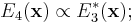 E_4(\mathbf{x}) \propto E_3^*(\mathbf{x});