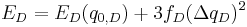 E_D = E_D(q_{0,D}) %2B 3 f_D(\Delta q_D)^2