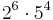 2^6 \cdot 5^4