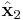 \hat{\mathbf{x}}_2