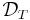 \mathcal{D}_T