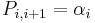 P_{i,i%2B1}=\alpha_i