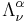 \Lambda^\alpha_\nu