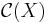 \mathcal{C}(X)