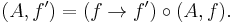 (A,f') = (f\to f')\circ(A,f).