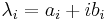 \lambda_i = a_i%2Bib_i