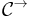 \mathcal{C}^\rightarrow