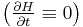 \left(\tfrac{\partial H}{\partial t} \equiv 0\right)