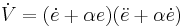 
\dot{V}=(\dot{e}%2B\alpha e)(\ddot{e}%2B\alpha \dot{e})
