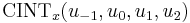 \mathrm{CINT}_x(u_{-1}, u_0, u_1, u_2)