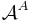 \mathcal{A}^A