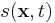 s(\mathbf{x},t)