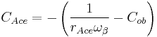 C_{Ace}=-\left(\frac{1}{r_{Ace}\omega_\beta}-C_{ob}\right)