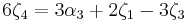 6\zeta_4=3\alpha_3%2B2\zeta_1-3\zeta_3