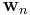 \mathbf{w}_{n}