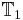 \mathbb{T}_1