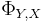 \Phi_{Y,X}