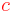 {\color{red}c}