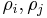 \mathbf{\rho}_{i},\mathbf{\rho}_{j}