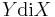 Y \mathbf{\operatorname{di}} X