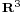 \scriptstyle\mathbf{R}^3