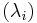 \left( \lambda_i \right)