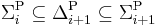 \Sigma_i^{\rm P} \subseteq \Delta_{i%2B1}^{\rm P} \subseteq \Sigma_{i%2B1}^{\rm P}