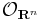 \mathcal{O}_{\mathbf{R}^n}