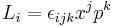 
L_i = \epsilon_{ijk} x^j p^k
\,