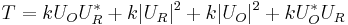 T=kU_O U_R^*%2Bk|U_R|^2%2Bk|U_O|^2%2B kU_O^*U_R