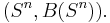 (S^n,B(S^n)).