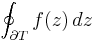 \oint_{\partial T} f(z)\, dz