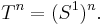 T^n = (S^1)^n.