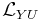 \mathcal{L}_{YU}